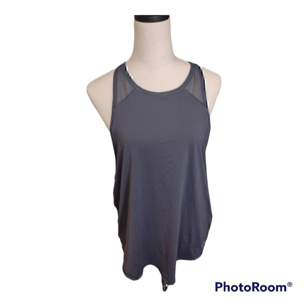 Victoria Sport Athletic Racer Tank size Large color Gray